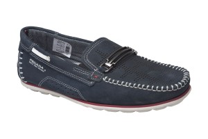 Pánske poltopánky mokasíny PE/S40302-09 MARINHO