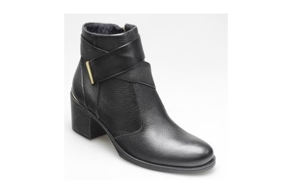 Dámska čižma členková PE/280301-05 PRETO (37)
