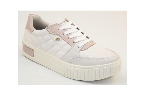 Dámska teniska nízka PE/212504-07 BRANCO/ROSA  (42)