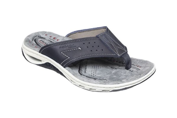 Pánske šľapky žabky PE/131663-11 BLUE  (45)