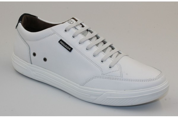 Pánska teniska nízka PE/510403-01 WHITE