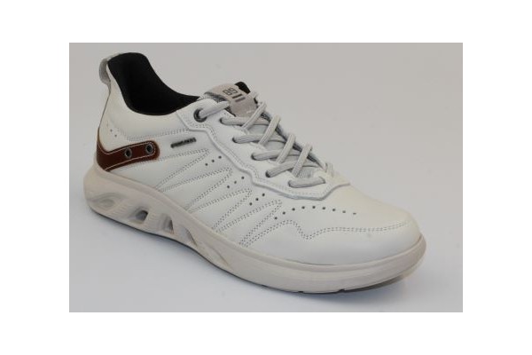 Pánske tenisky nízke PE/110801-02 MILK  (45)