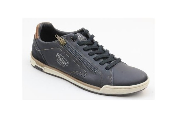 Pánska teniska nízka PE/119507-06 NAVY  (41)