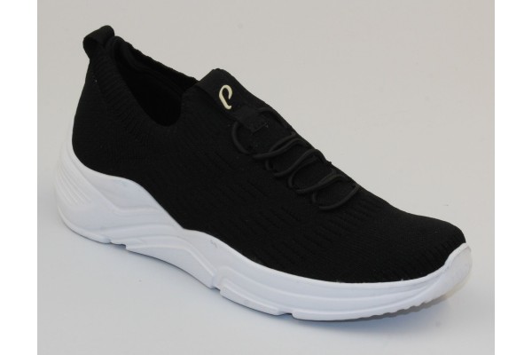 Dámska teniska slip-on PE/218832-05 PRETO  (38)