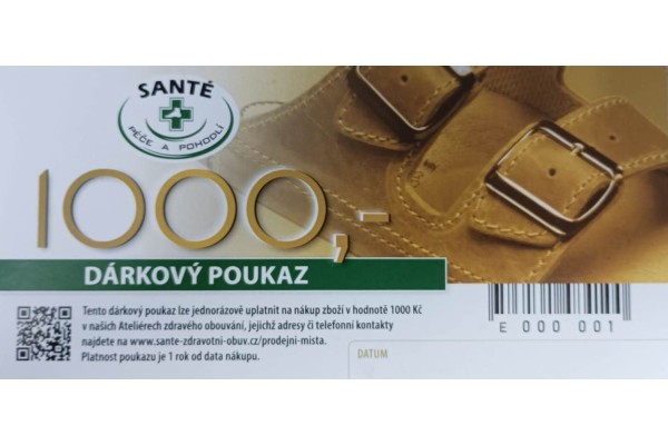 DP1000 Dárkový poukaz 1000,-