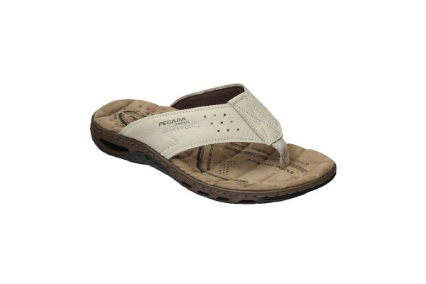 Pánske šľapky žabky PE/131663-12 MILK  (45)